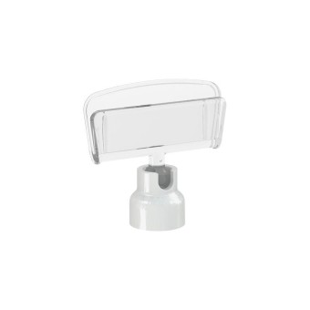 Ценникодержатель на круглой магнит. подставке, 10шт уп,проз