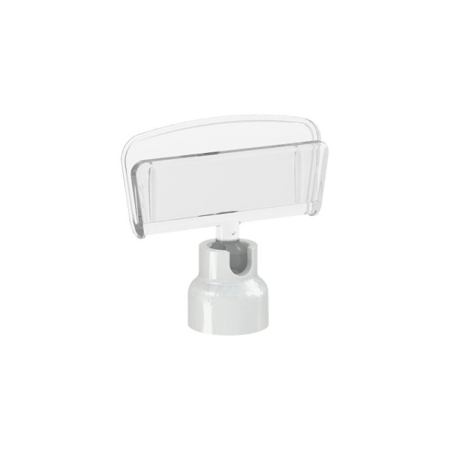 Ценникодержатель на круглой магнит. подставке, 10шт уп,проз