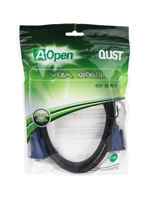 Сетевой кабель AOPEN 1.8m м ACG341AD-1.8M