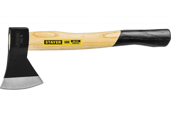 Топор с деревянной рукояткой 360 мм 20610-06_z01,STAYER 600 г