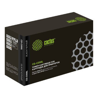 Картридж лазерный Cactus CS-C056L 056 L черный (5100стр.) для Canon imageCLASS LBP320 Series/540 Ser