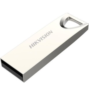Флеш Диск Hikvision 64Gb M200 HS-USB-M200/64G USB2.0 серебристый