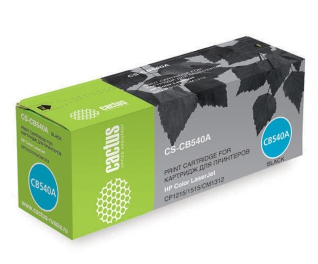 Картридж BLACK /CP1215/1515 2.2K CS-CB540A CACTUS