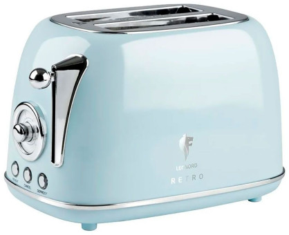 Тостер для хлеба и батона Leonord LE-1902/1 RETRO, голубой (105838)