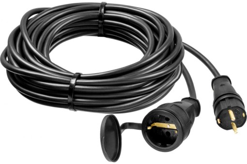 Удлинитель-шнур STAYER RC-315 10 м 3700Вт 1 гнездо IP44 КГ 3х1.5 мм,55026-10