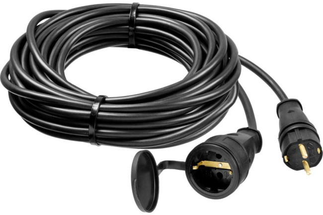 Удлинитель-шнур STAYER RC-315 10 м 3700Вт 1 гнездо IP44 КГ 3х1.5 мм,55026-10