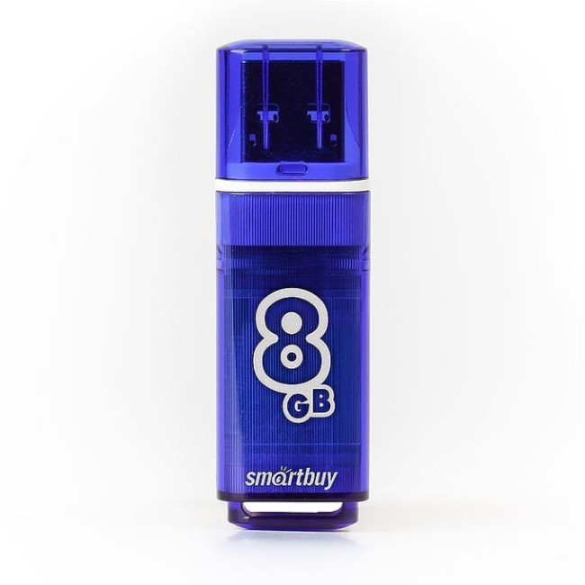 USB Флеш-накопитель SMARTBUY (SB8GBGS-DB) 8GB GLOSSY SERIES DARK BLUE USB 3.0