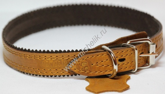 ЗООМАСТЕР 2 см х 45 см ошейник двойной строченый