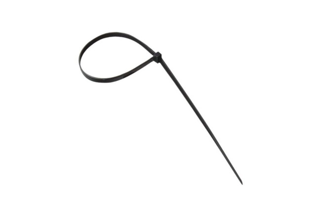 Хомуты-стяжки черные ХС-Ч, 7.6 х 500 мм, 100 шт, нейлоновые, СИБИН 3788-76-500