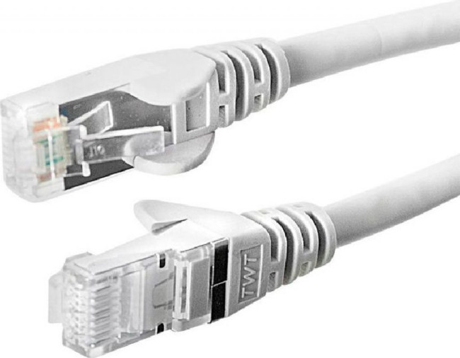 Патч-корд Lanmaster (TWT-45-45-0.3-WH) UTP RJ-45 0.3м белый ПВХ (уп.1шт)