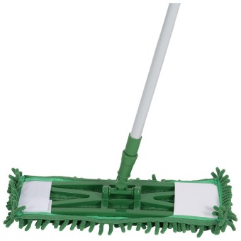 РЫЖИЙ КОТ Швабра для пола с насадкой из микрофибры MopM4 ?Лапша? Super Promo (009385)