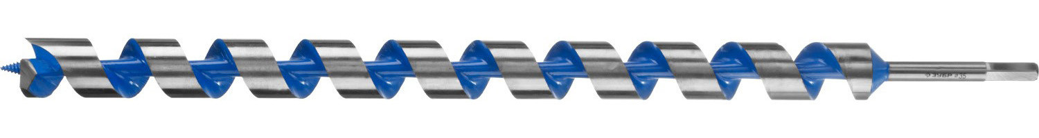 Сверло левиса по дереву,ЗУБР 35x600/400мм, шестигранный хвостовик, 2948-600-35
