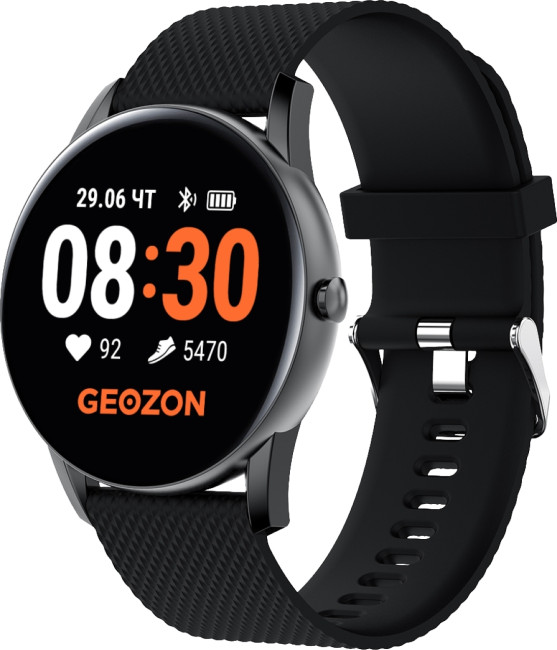 Умные часы FLY BLACK G-SM16BLK GEOZON Умные часы FLY BLACK G-SM16BLK GEOZON