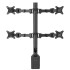 ONKRON настольный кронштейн для четырёх мониторов 10"-32", черный D421E