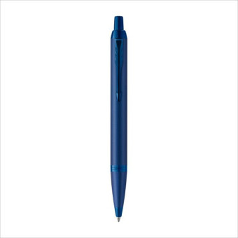 Ручка шариковая Parker IM Monochrome K328 (CW2172966) Blue PVD, M, чернила синие, подарочная коробка