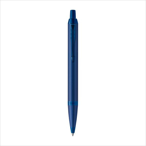 Ручка шариковая Parker IM Monochrome K328 (CW2172966) Blue PVD, M, чернила синие, подарочная коробка