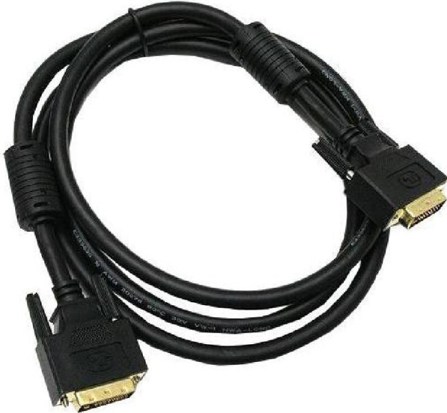 Кабель Buro DVI-D (m) DVI-D (m) 1.8м феррит.кольца