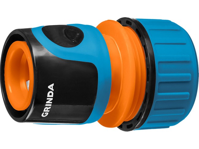 Соединитель быстросъёмный для шланга GRINDA PROLine TC-12, 1/2", из ударопрочного пластика с TPR, 8-426425_z01 Соединитель быстросъёмный для шланга GRINDA PROLine TC-12, 1/2", из ударопрочного пластика с TPR, 8-426425_z01