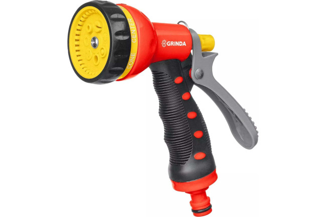 Пластиковый поливочный пистолет GRINDA T-7 7 режимов 8-427185
