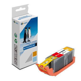 Картридж струйный G&G NC-PGI450XLBK PGI-450XL PGBK черный (21.4мл) для Canon MG6340/5440/IP7240