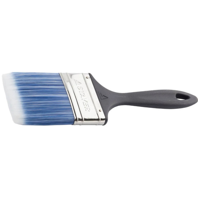 Кисть плоская STAYER "AQUA-EURO", искусственная щетина, пластмассовая ручка, 75мм