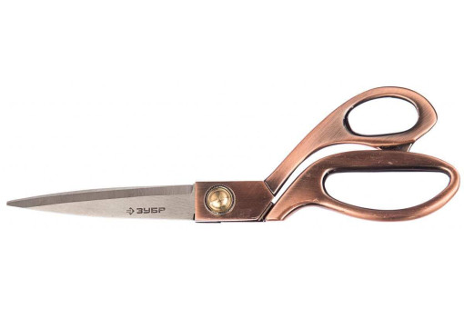 Комплект 3шт. Ножницы портняжные ЗУБР общая длина 240 мм лезвия 100мм 40425-24