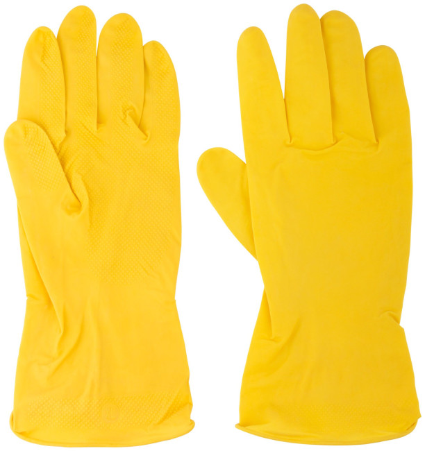 Xinda Перчатки хозяйственные латексные, внутреннее напыление, размер XL (12402)