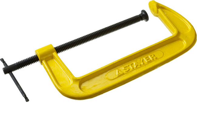 Струбцина чугунная G STAYER SG-100 100 мм 3215-100 Струбцина чугунная G STAYER SG-100 100 мм 3215-100