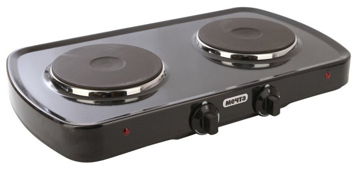 Плитка настольная МЕЧТА 212Ч электрическая черная