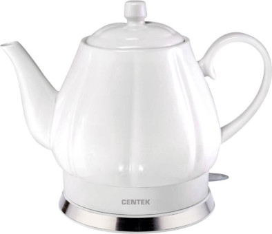 Чайник электрический CENTEK CT-0062 супер белая керамика