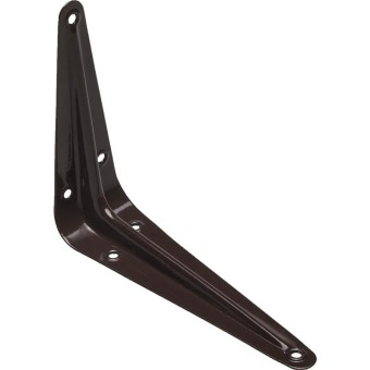 Уголок-кронштейн STAYER "MASTER", 125х100мм, коричневый