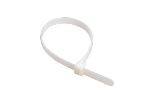 Хомут-стяжка IEK 3,6x120 белые 100 шт, IEK100