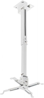 Кронштейн для проектора Buro PR04-W белый макс.20кг потолочный поворот и наклон