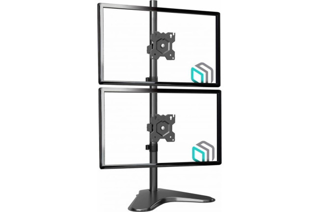 Настольный кронштейн для двух мониторов 13-32 дюймов ONKRON Black D208FS