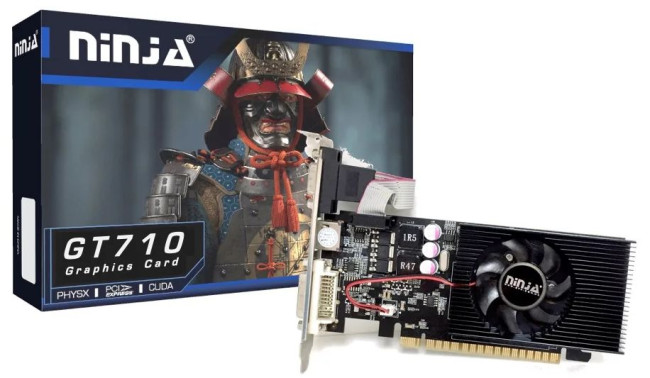 Видеокарта Ninja (Sinotex) NVIDIA GT 710 954 1024 1333 64 RTL (NF71NP013F) Видеокарта Ninja (Sinotex) NVIDIA GT 710 954 1024 1333 64 RTL (NF71NP013F)