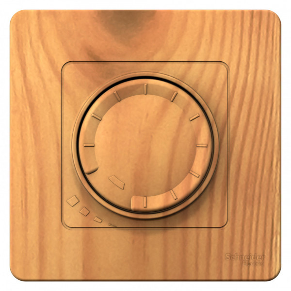 Systeme Electric Blanca внутр Ясень Светорегулятор (диммер) поворотно-нажимной 400ВТ, BLNSS040015 Systeme Electric Blanca внутр Ясень Светорегулятор (диммер) поворотно-нажимной 400ВТ, BLNSS040015