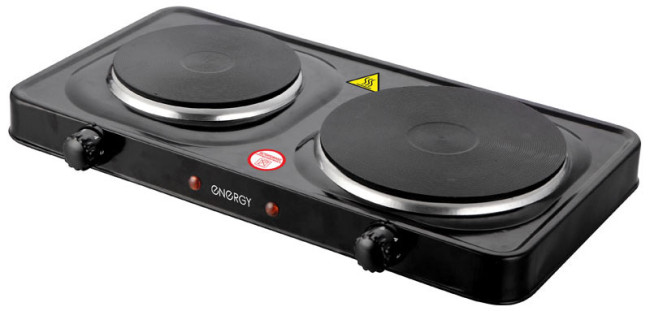 Настольная плитка ENERGY EN-903B электрическая двухкомфорочная Настольная плитка ENERGY EN-903B электрическая двухкомфорочная
