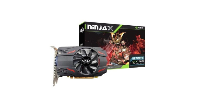 Видеокарта Ninja (Sinotex) NVIDIA GTX 750 Ti 1020 4096 5200 128 RTL (NF75TI045F)