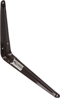 Уголок-кронштейн STAYER "MASTER", 250х200мм, коричневый, 37404-3