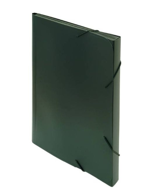 Портфель Бюрократ -BPR13BLCK 13 отдел. A4 пластик 0.7мм черный