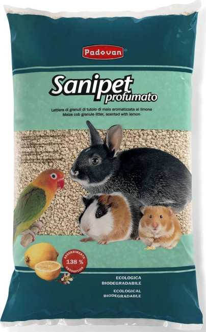 PADOVAN SANIPET profumato 4 л наполнитель для грызунов кукурузные гранул PADOVAN SANIPET profumato 4 л наполнитель для грызунов кукурузные гранул