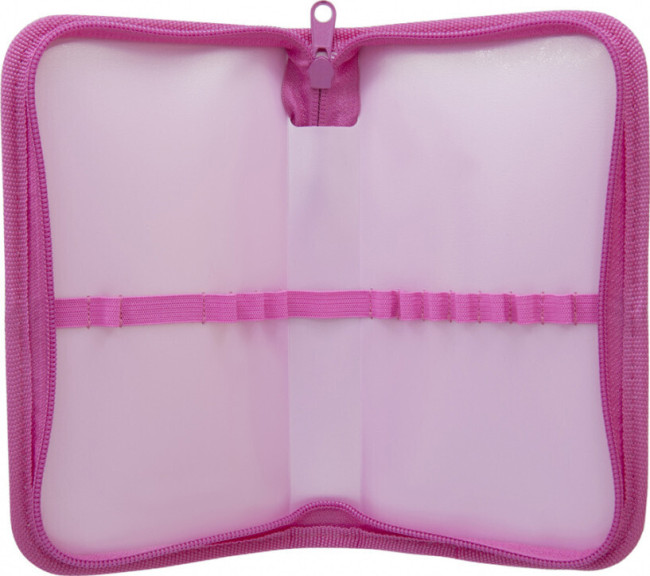 Пенал Silwerhof 850960 Gems розовый 1отд. 190х110х28мм пластик Пенал Silwerhof 850960 Gems розовый 1отд. 190х110х28мм пластик