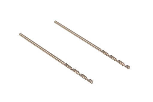 Сверло HAMMER Flex 202-501 DR CO 1,00мм*34мм кобальт M35, DIN338, HRC65-70 2шт