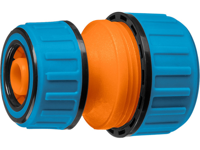 GRINDA PROLine TM-X, 1/2" x 3/4", переходная, муфта ремонтная, для шланга, из ударопрочного пластика с TPR GRINDA PROLine TM-X, 1/2" x 3/4", переходная, муфта ремонтная, для шланга, из ударопрочного пластика с TPR