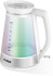 Чайник электрический Hyundai HYK-G3037 1.9л. 3000Вт белый/прозрачный (корпус: стекло)