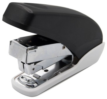Степлер Silwerhof EASILY 24/6 26/6 (25листов) встроенный антистеплер снижение усилия черный 50скоб закрытый
