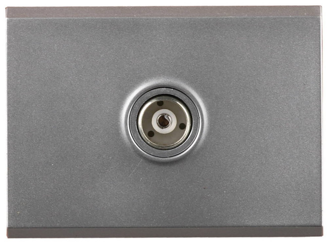 Телевизионная розетка СВЕТОЗАР Эффект без вставки и рамки SV-54415-SM