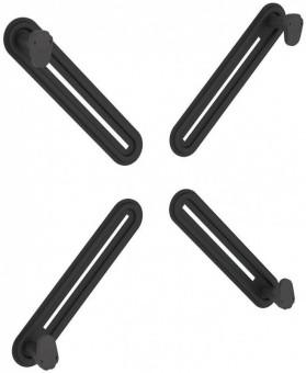 Кронштейн-адаптер для мониторов Arm Media LCD-M2 черный макс.7кг настольный поворот и наклон верт.пе