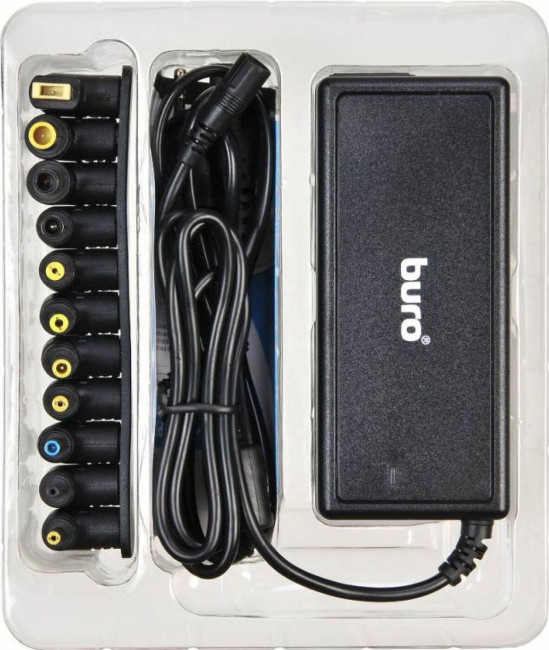 Блок питания Buro BUM-1287M90 автоматический 90W 18.5V-20V 11-connectors от бытовой электросети
