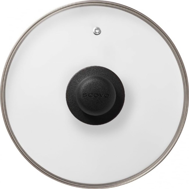 Стеклянная крышка SCOVO диаметр 220 мм KC-003 Стеклянная крышка SCOVO диаметр 220 мм KC-003